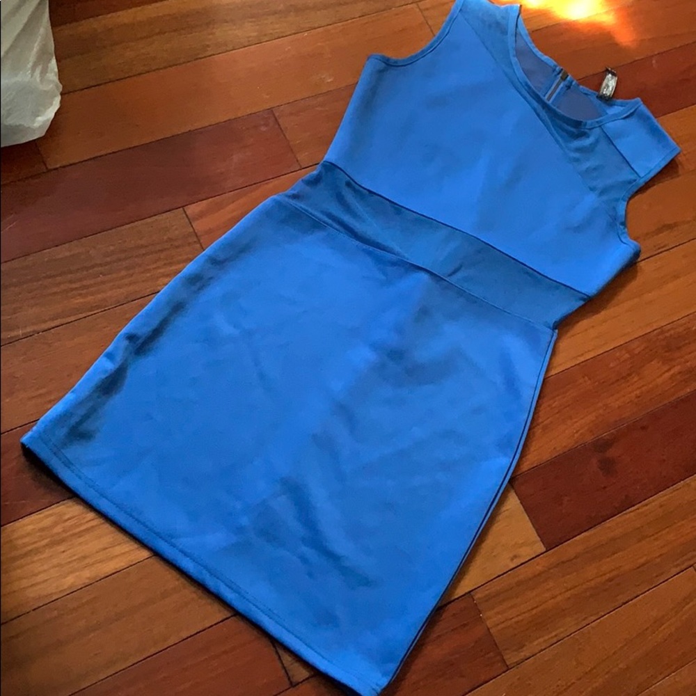 Poof couture size medium light blue